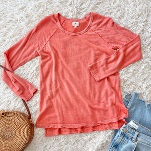 Sundry Lightweight Long Sleeve Top Shirt Sweatshirt Designer